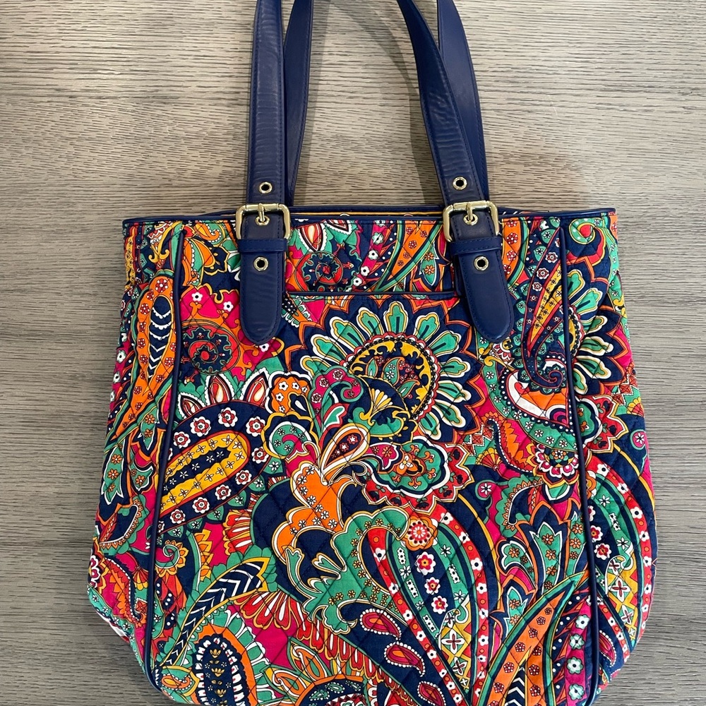 Vera Bradley Multicolor Paisley Tote